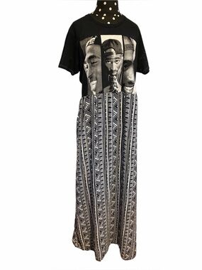 Tupac tribal Edition! Band tee to pretty maxi! The Remix Collection.